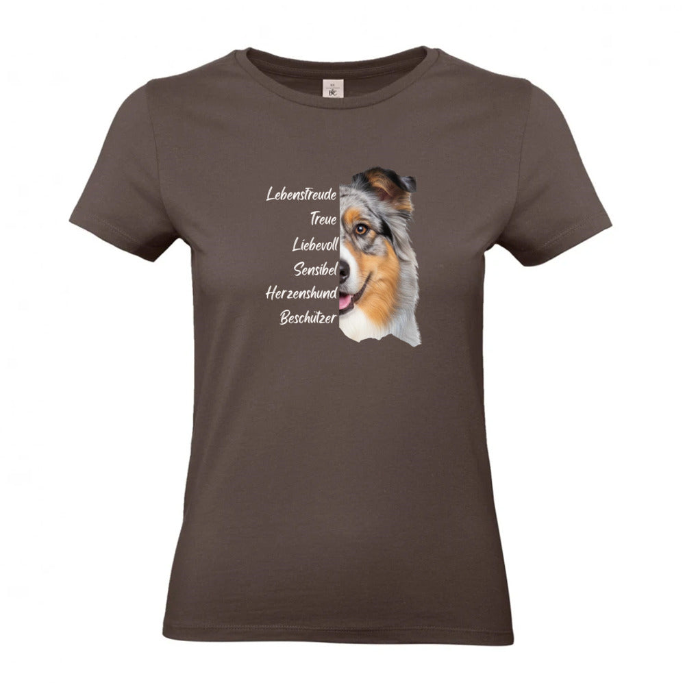 Australian Shepherd - T-Shirt für Damen