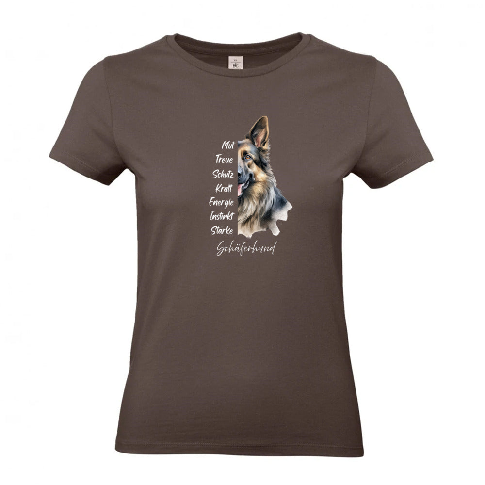 Schäferhund -T-Shirt für Damen