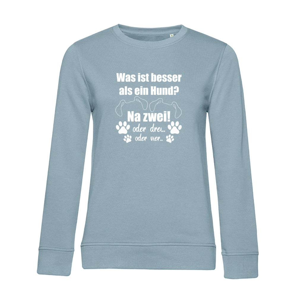 Je Mehr Desto Besser – Bio-Sweatshirt für Damen