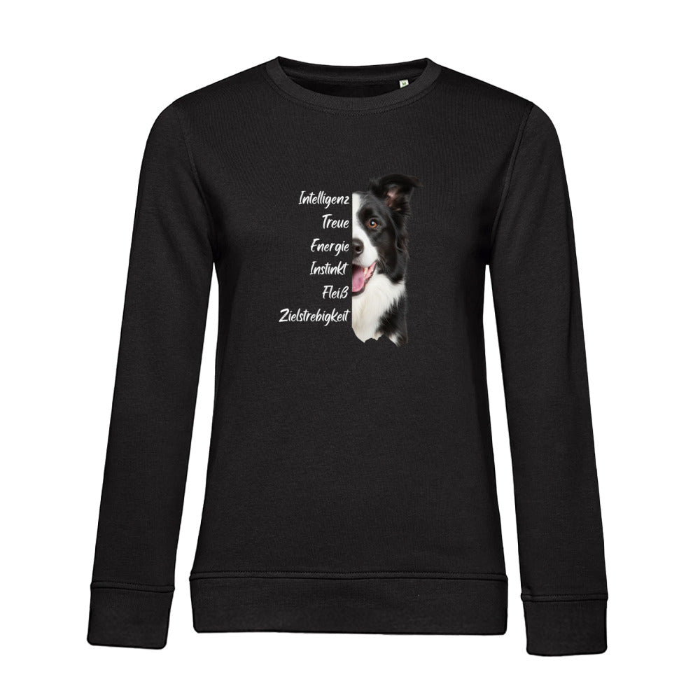 Collie Spirit – Bio-Sweatshirt für Damen