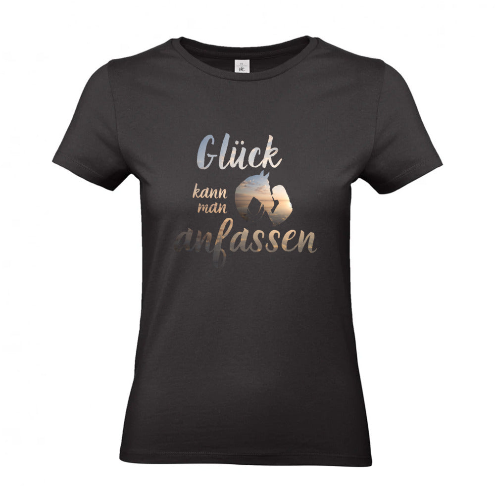 Glück - T-Shirt für Damen