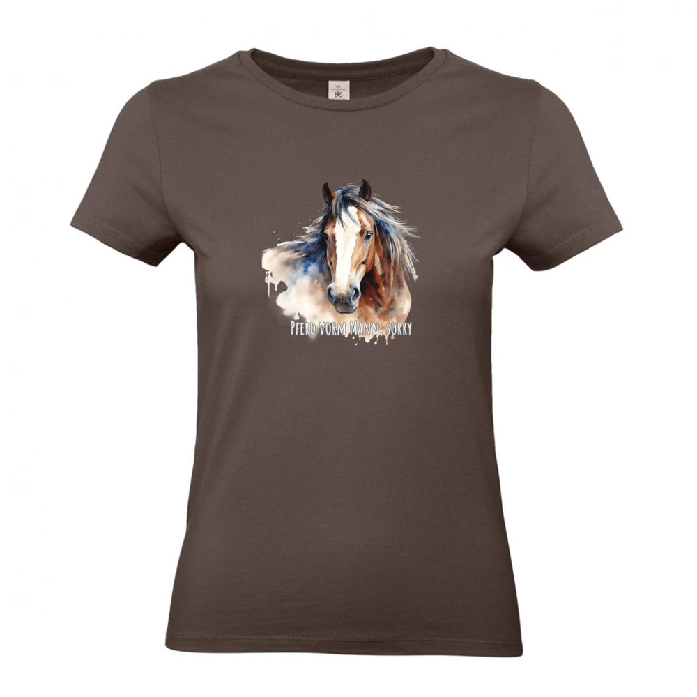 Pferd - T-Shirt für Damen