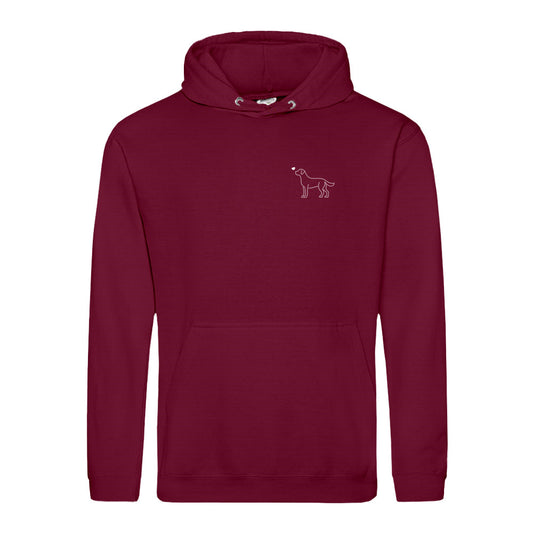 Labrador mit Herz - Hoodie für Herren