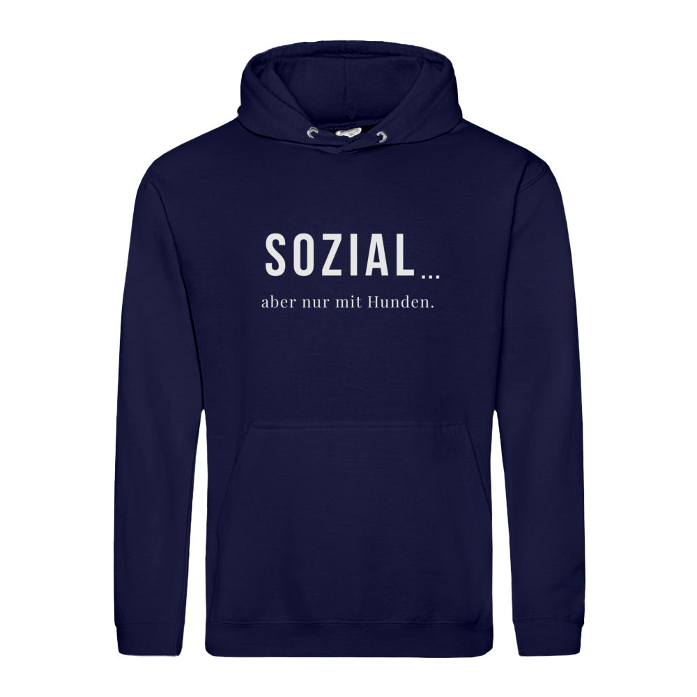 SOZIAL... – Hoodie für Herren