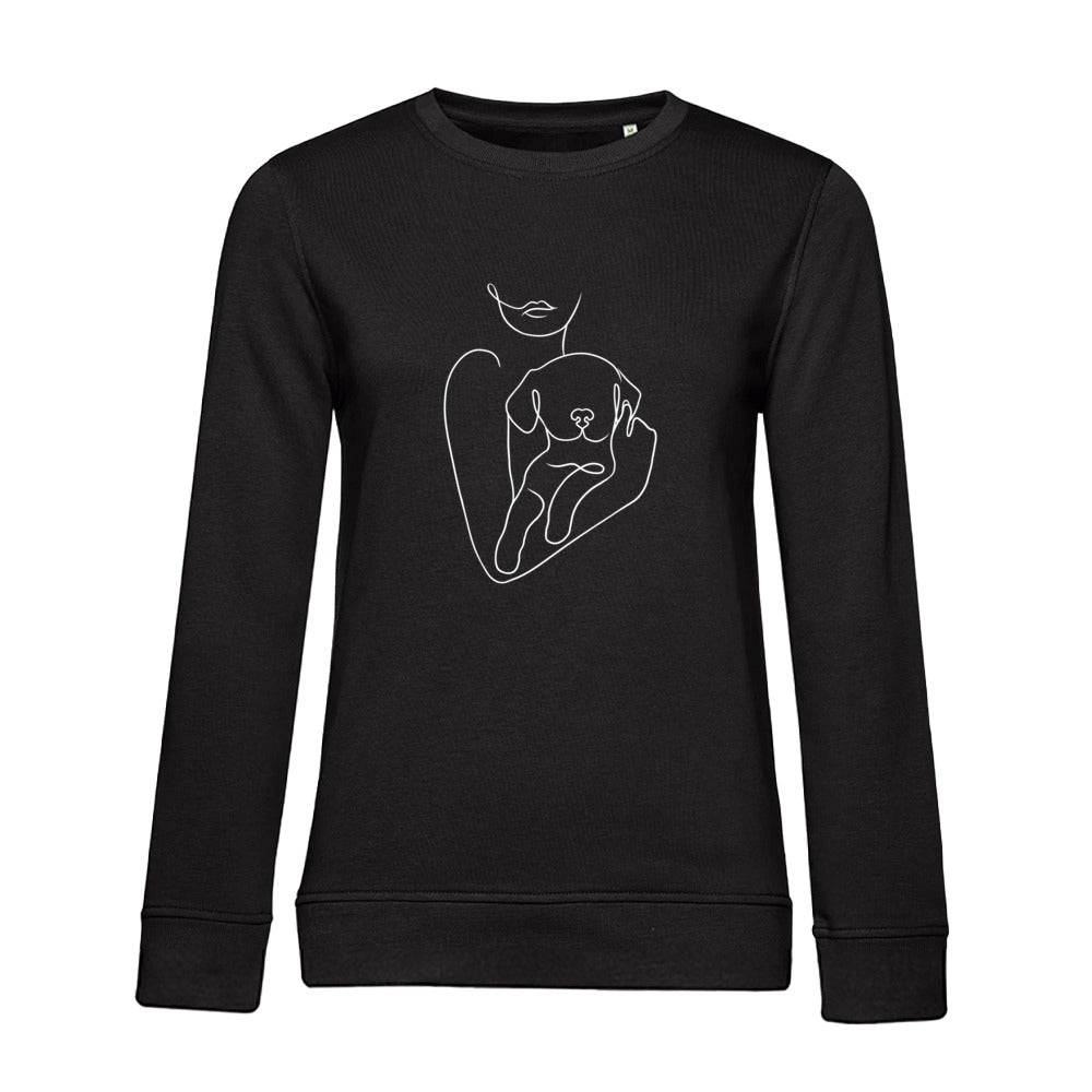 Welpenliebe - Sweatshirt für Damen