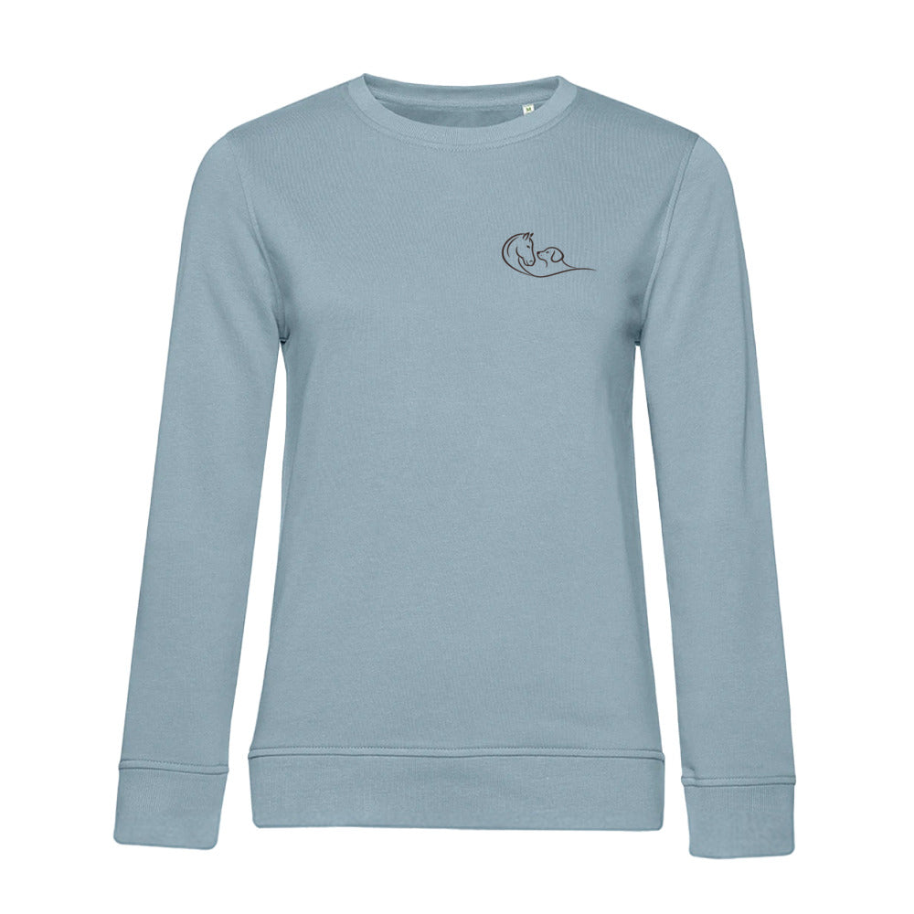 Seelenfreunde - Bio-Sweatshirt für Damen