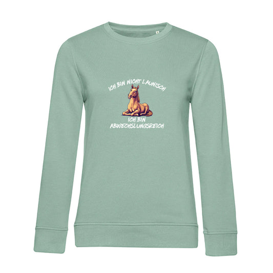 Abwechslungsreich – Bio-Sweatshirt für Damen