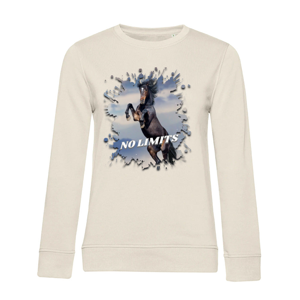 No Limits – Bio-Sweatshirt für Damen