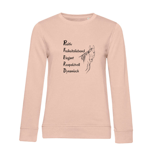Seelenpferd - Bio-Sweatshirt für Damen