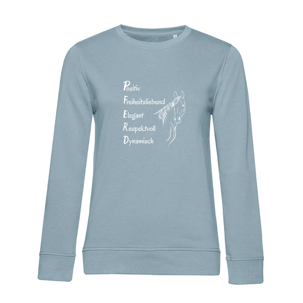 Seelenpferd - Bio-Sweatshirt für Damen