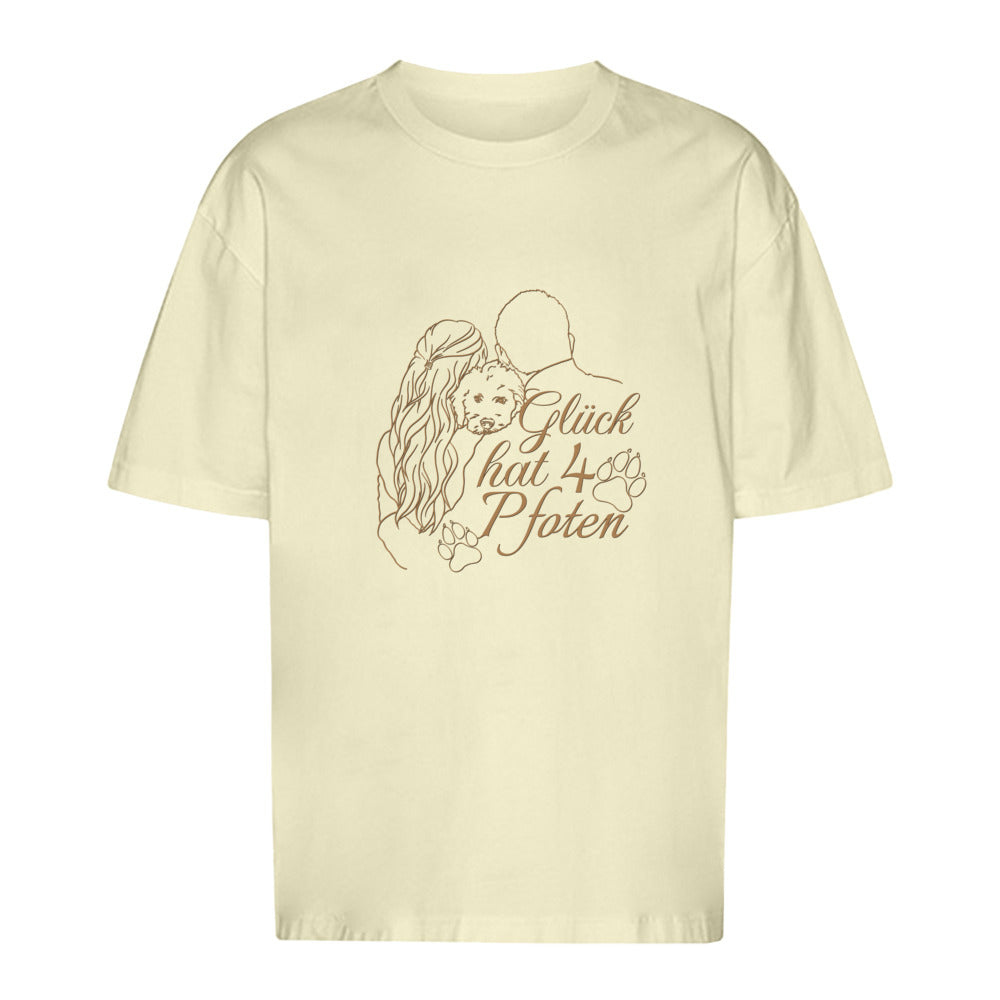 Vier Pfoten - Oversize T-Shirt - Unisex