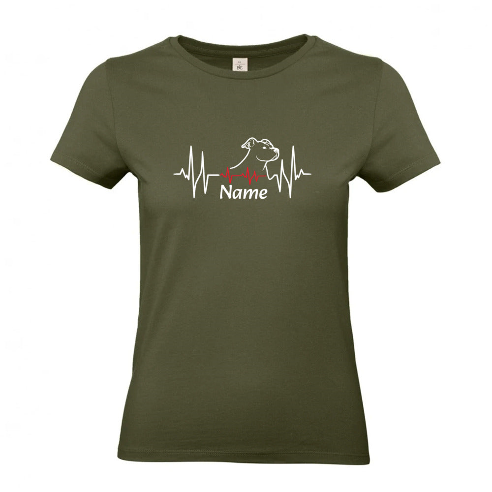 Loyal Heart |Personalisiert|- T-Shirt für Damen