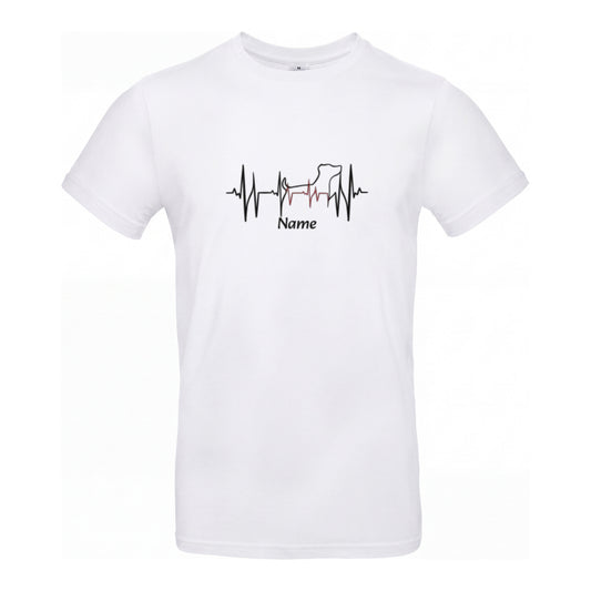 Lebenslinie - T-Shirt für Herren | Personalisiert