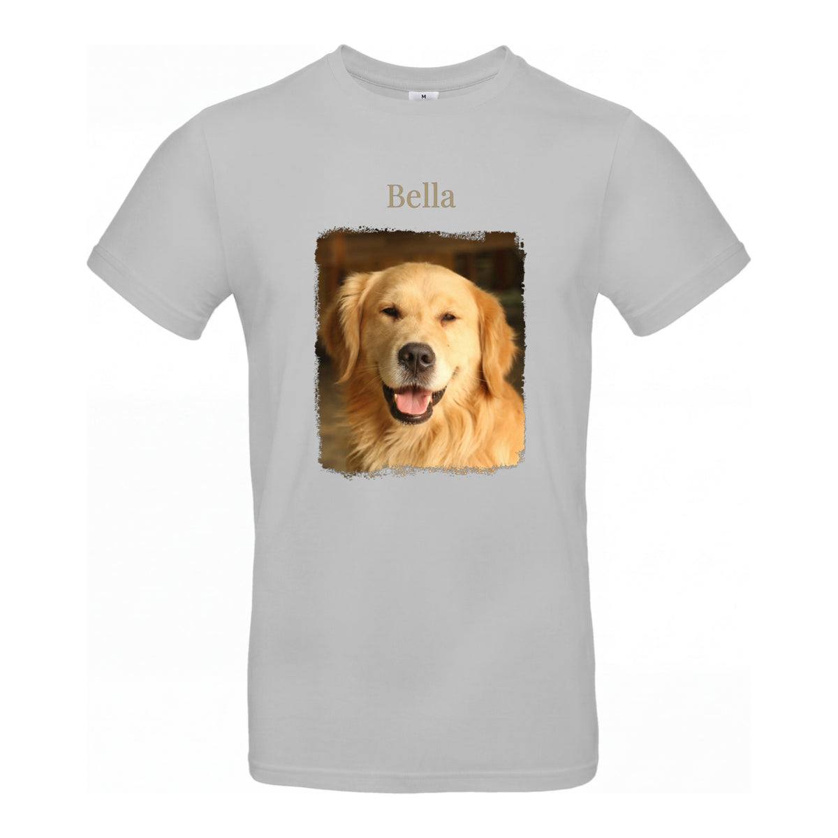 Personalisiertes Hunde T-Shirt für Herren mit Foto