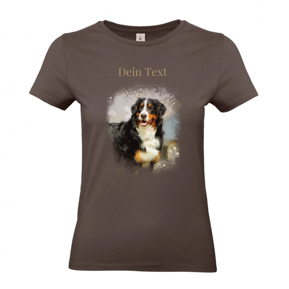 Personalisiertes Hunde T-Shirt für Damen mit Foto