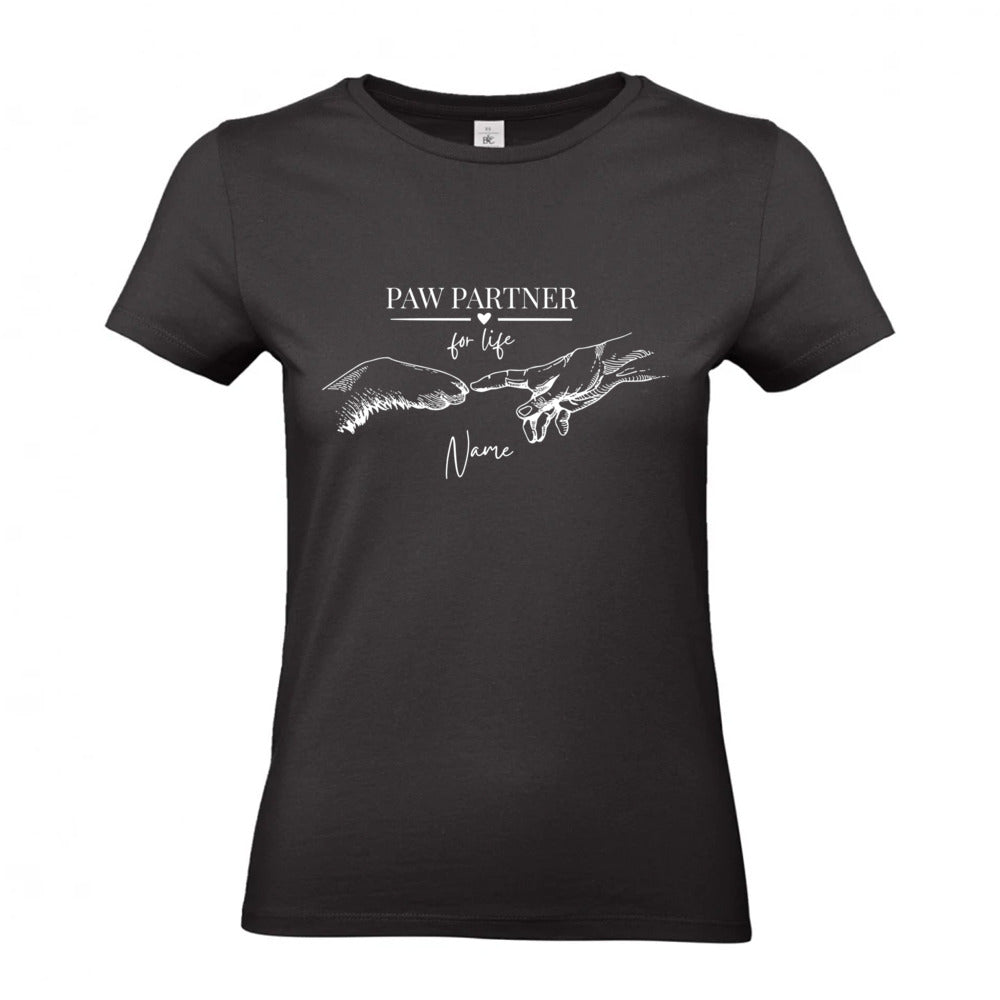 Paw Partner - T-Shirt für Damen-Dein Wunschtext