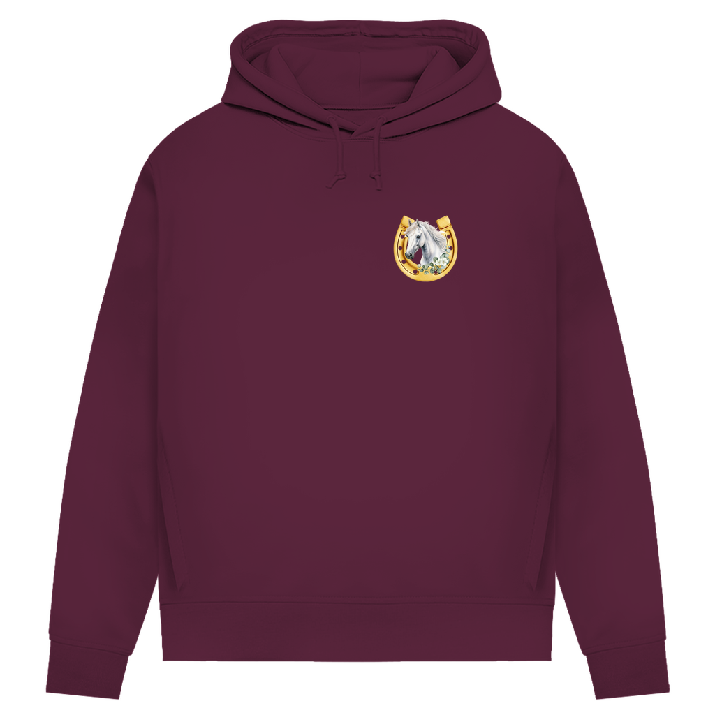 Pferdenliebe - Bio-Hoodie für Damen