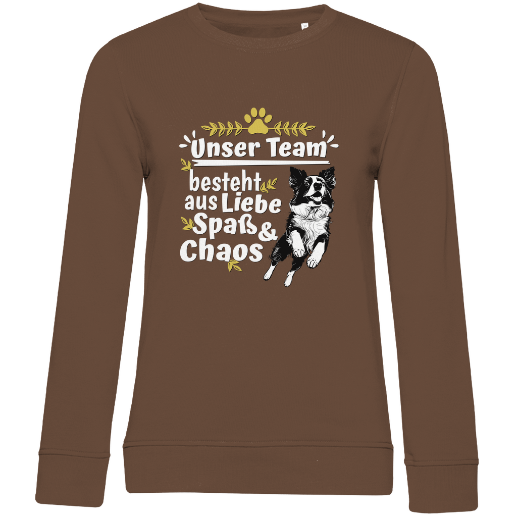 Unser Team - Bio-Sweatshirt für Damen