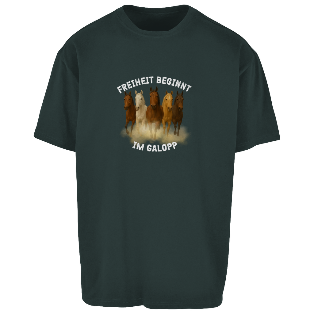 Galopp ist Freiheit - Oversize T-Shirt-Unisex