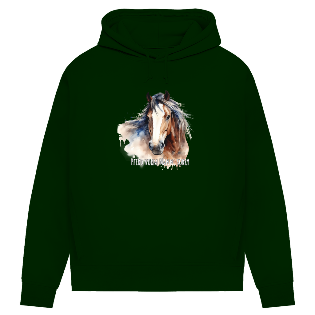 Pferd - Bio-Hoodie für Damen