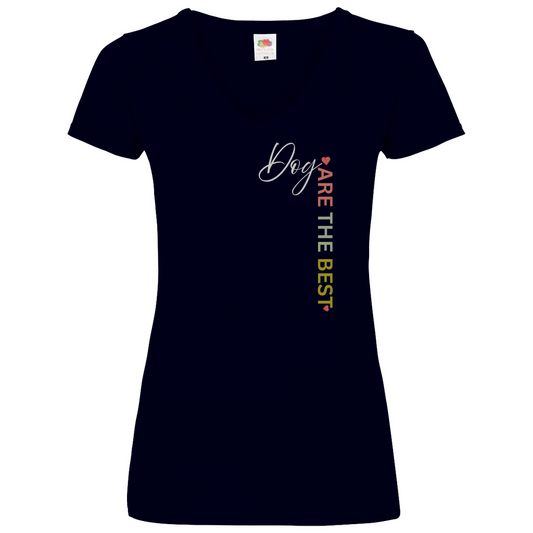 Fellnasenliebe -V-Shirt für Damen
