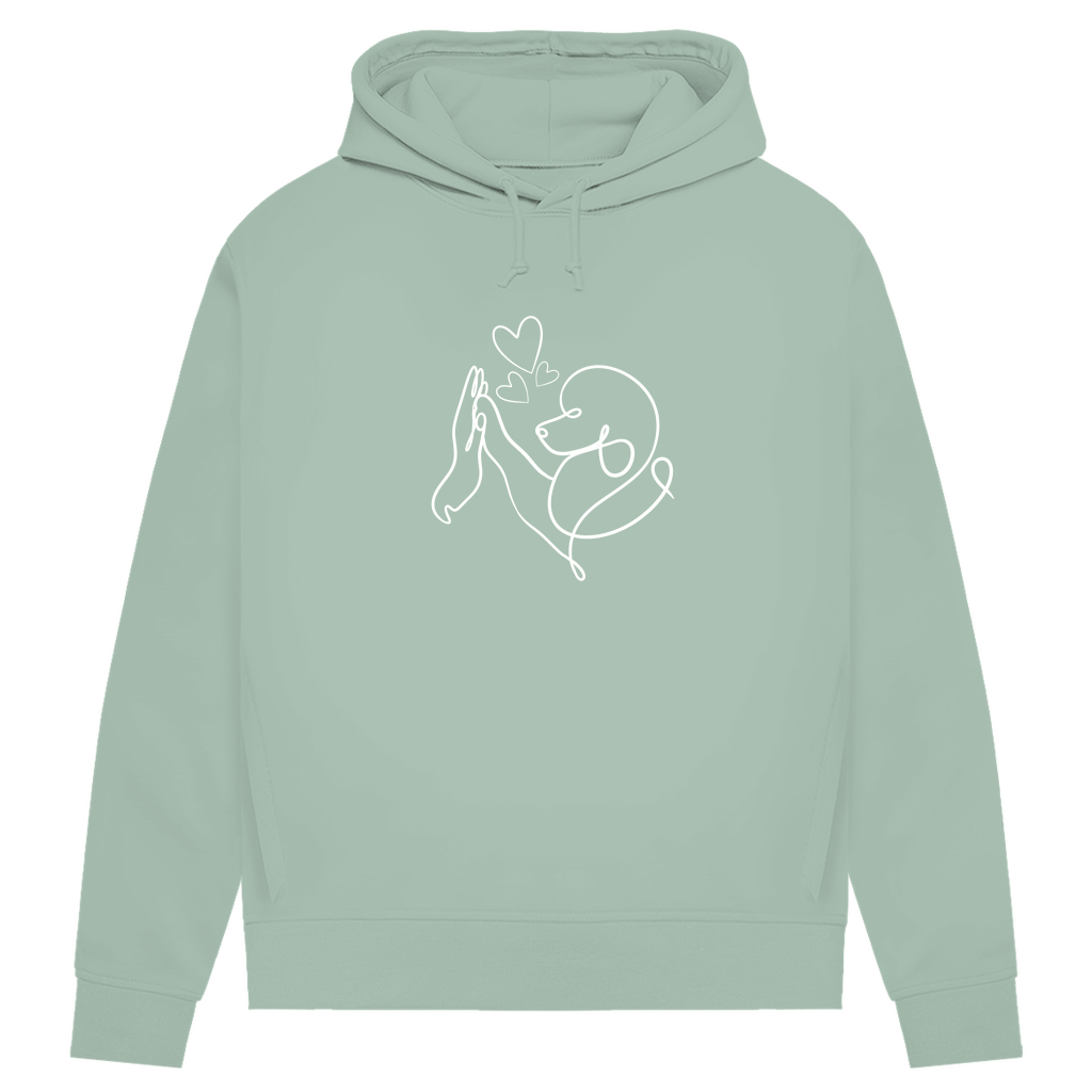 Pudelliebe - Bio-Hoodie für Damen
