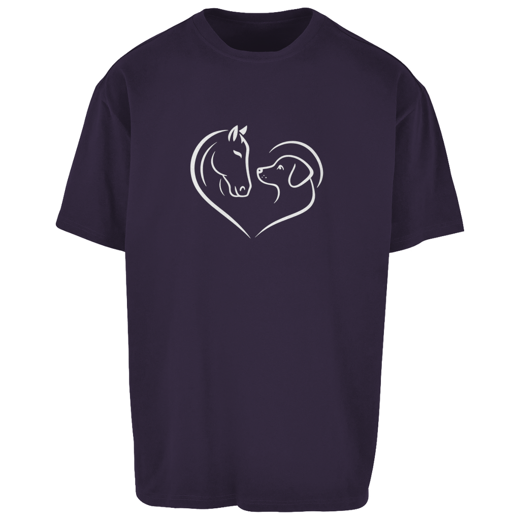 Herzensfreunde - Oversize T-Shirt-Unisex