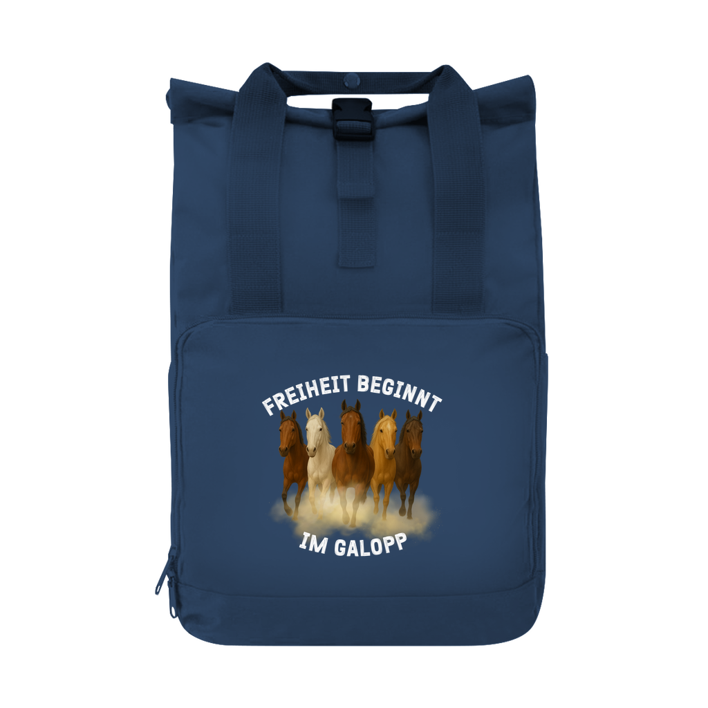 Galopp ist Freiheit - Rucksack