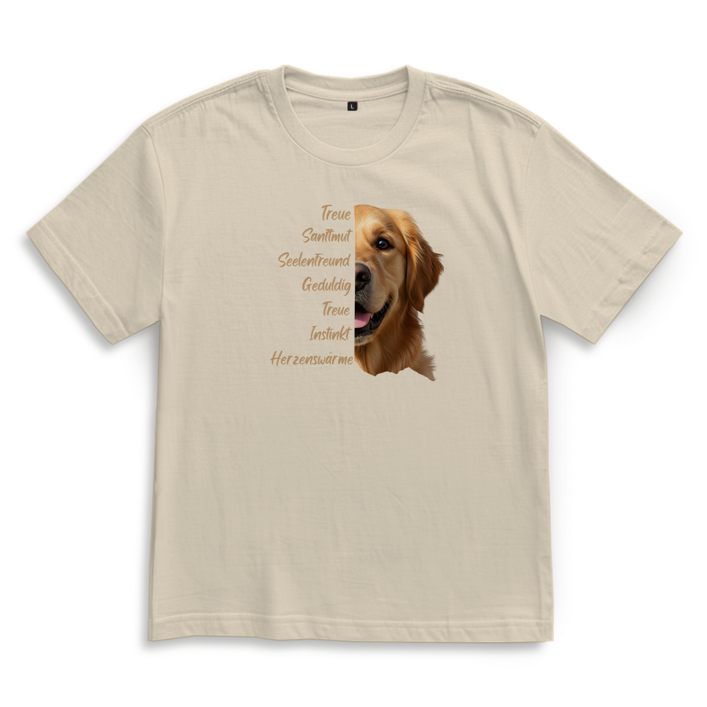 Golden Retriever - Oversize T-Shirt-Unisex