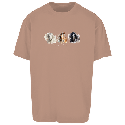 Horse Love - Oversize T-Shirt-Unisex
