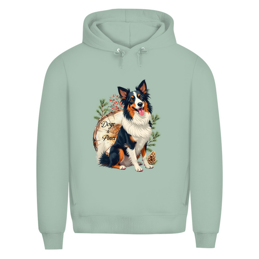 Dogs & Pines - Bio-Hoodie für Herren