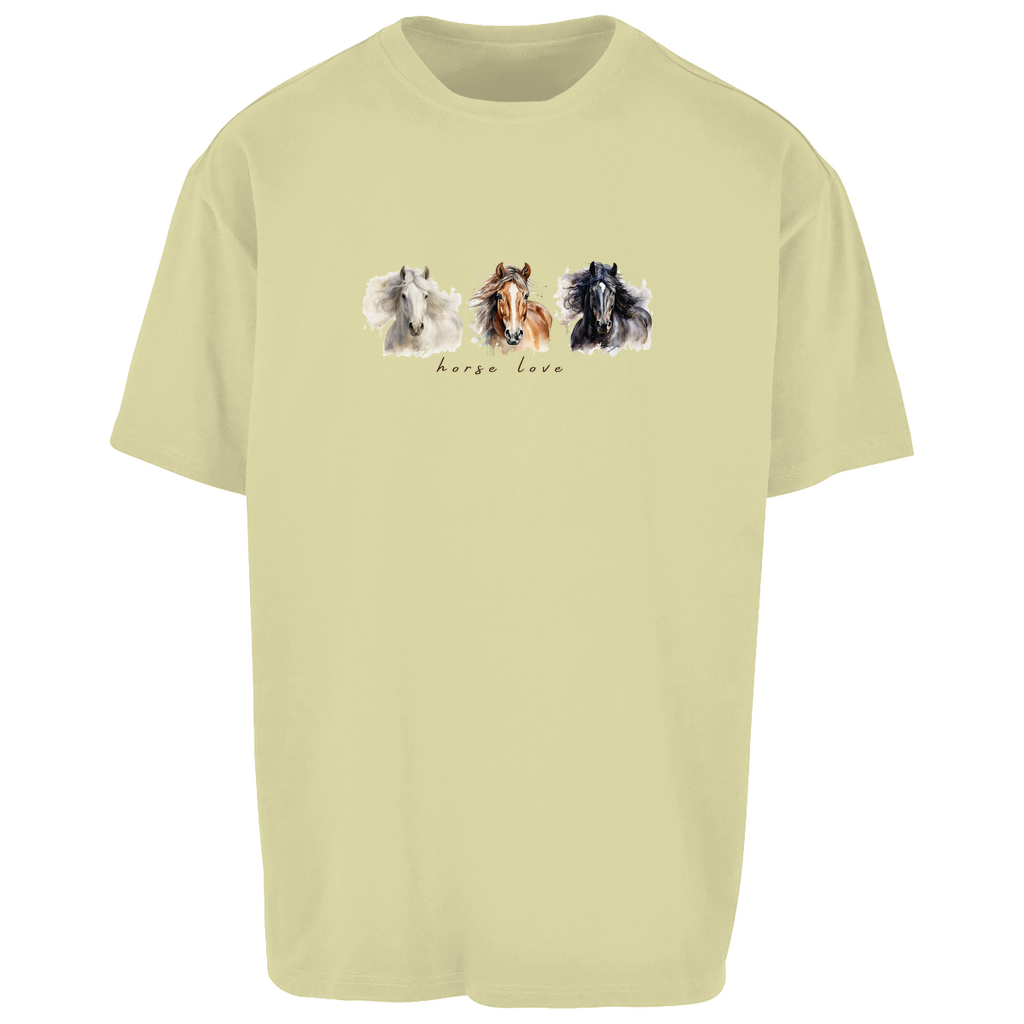 Horse Love - Oversize T-Shirt-Unisex