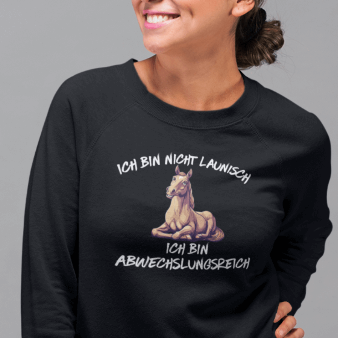 Abwechslungsreich - Bio-Sweatshirt für Damen