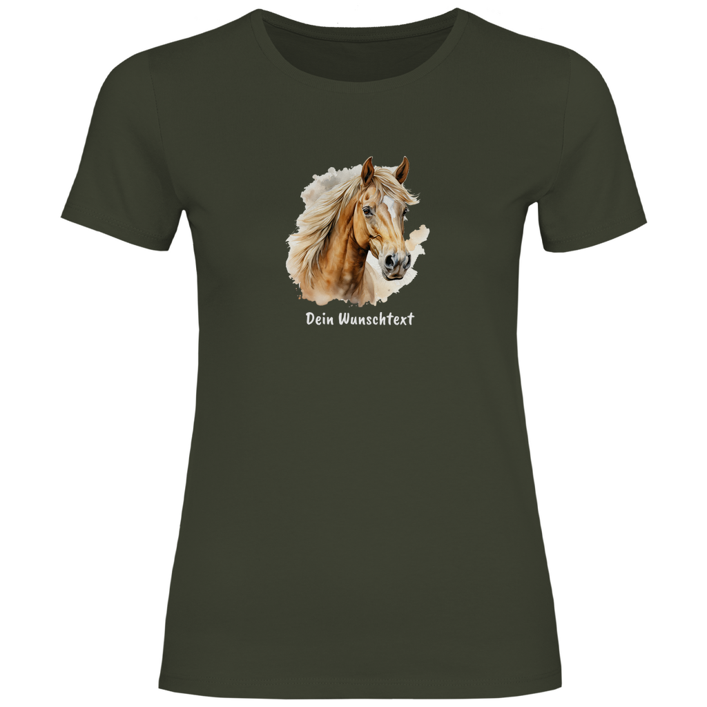 Freiheitsgefühl - T-Shirt für Damen- Dein Wunschtext