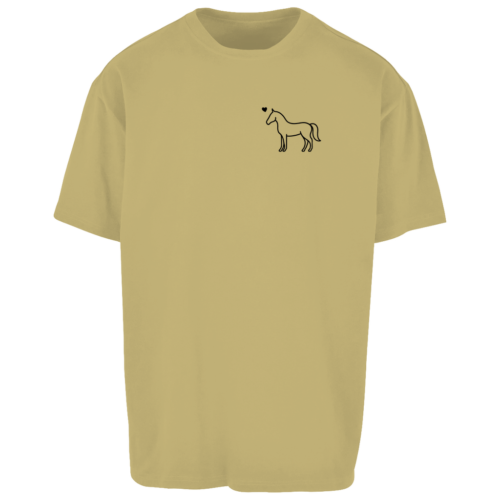 Eleganz mit Herz - Oversize T-Shirt-Unisex