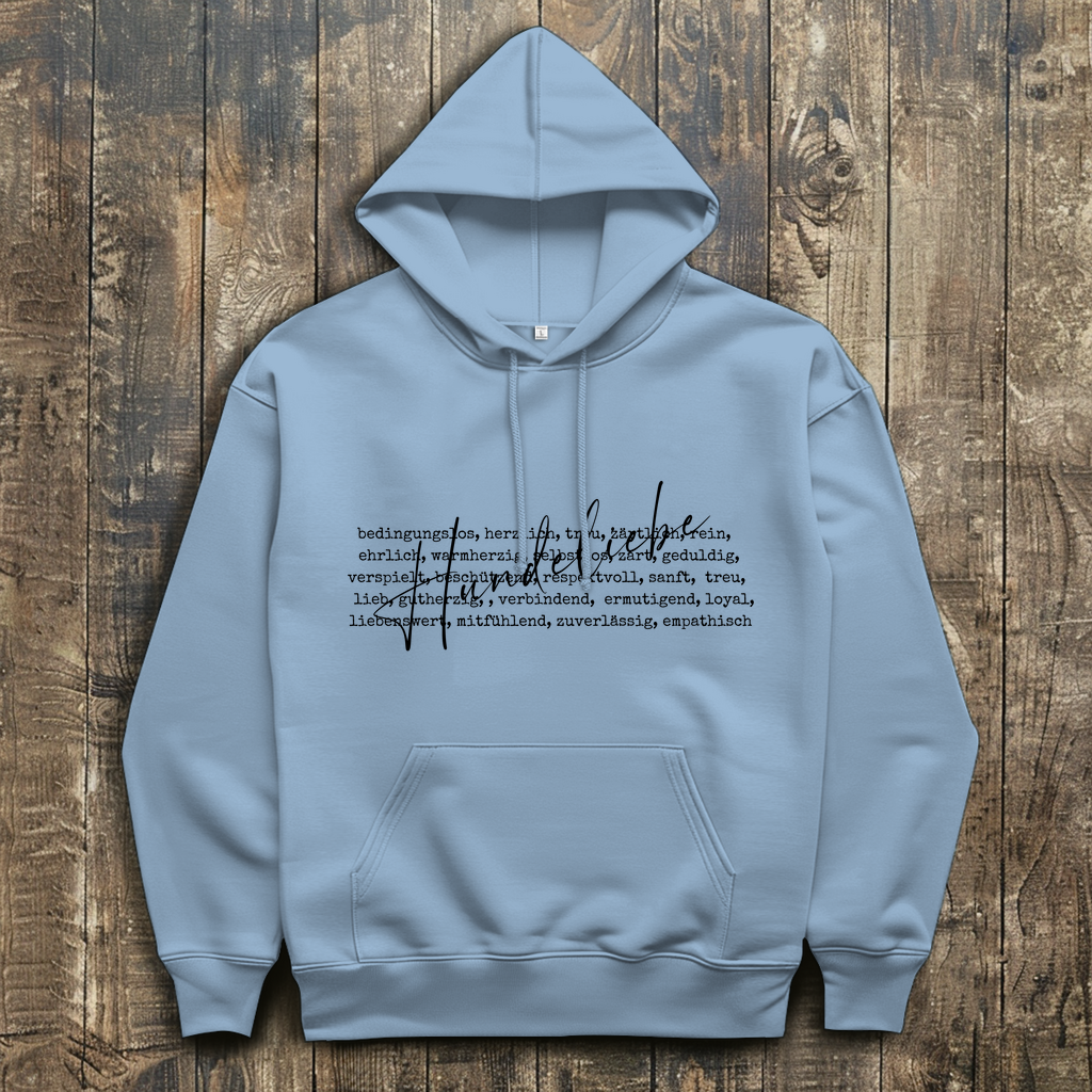 Herren Hoodie Hunde Liebe ist...