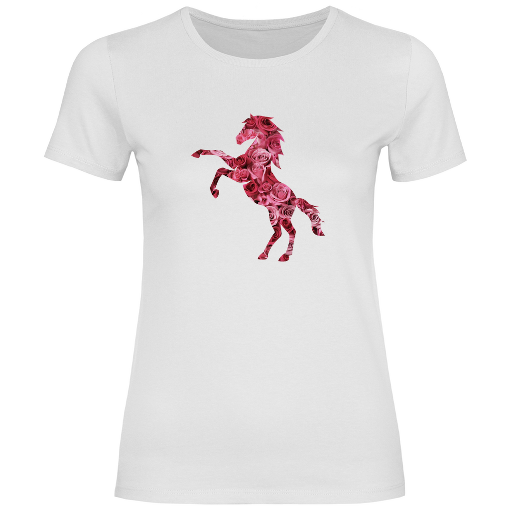 Rosen - T-Shirt für Damen