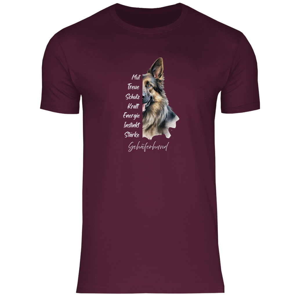 Schäferhund - T-Shirt für Herren