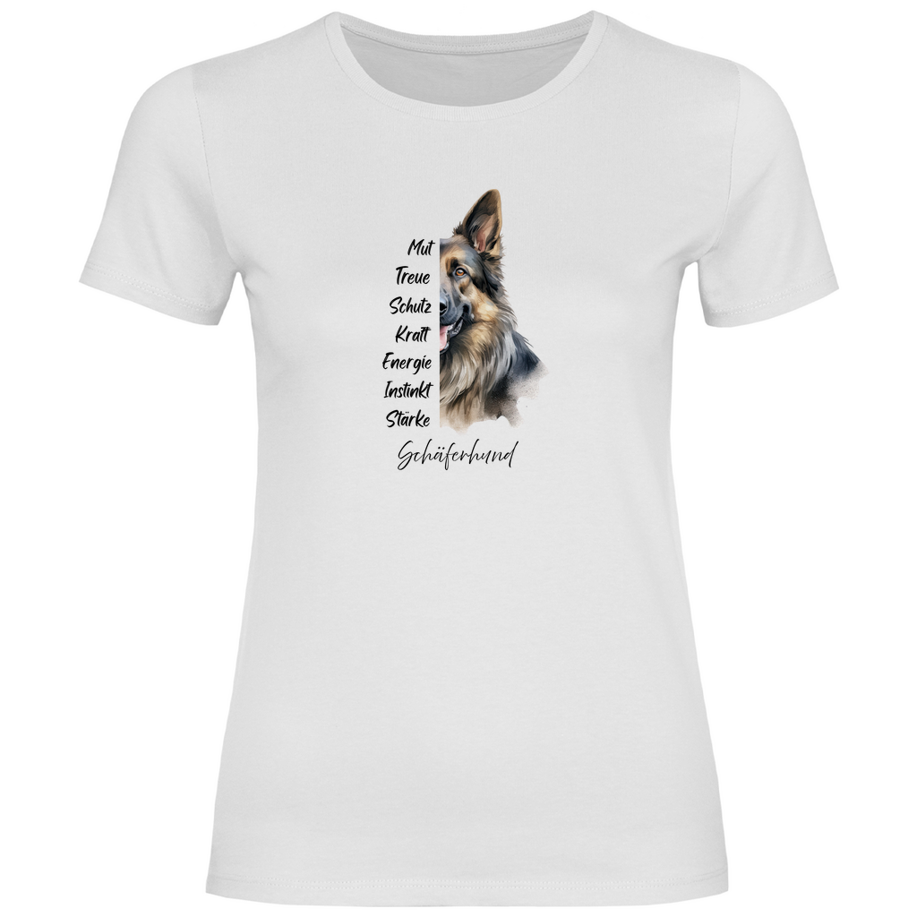 Schäferhund -T-Shirt für Damen