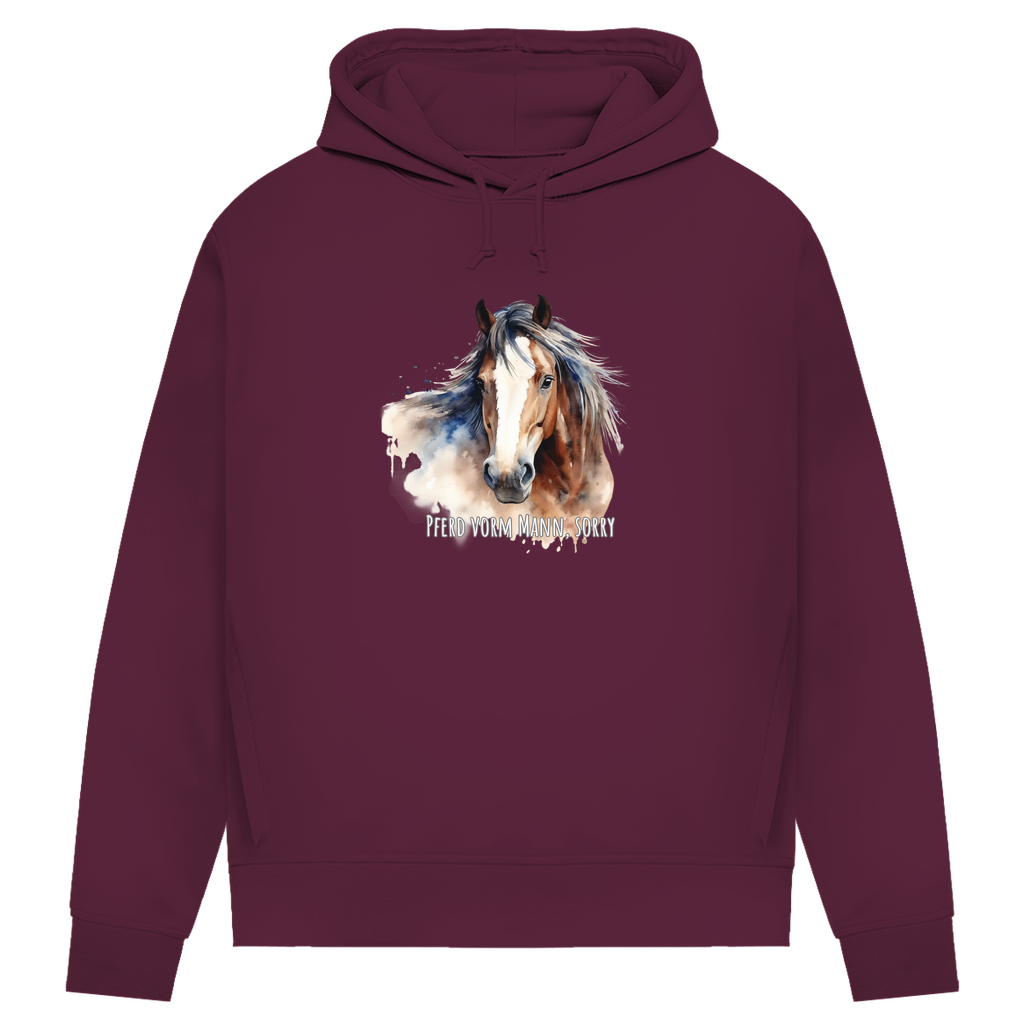 Pferd - Bio-Hoodie für Damen
