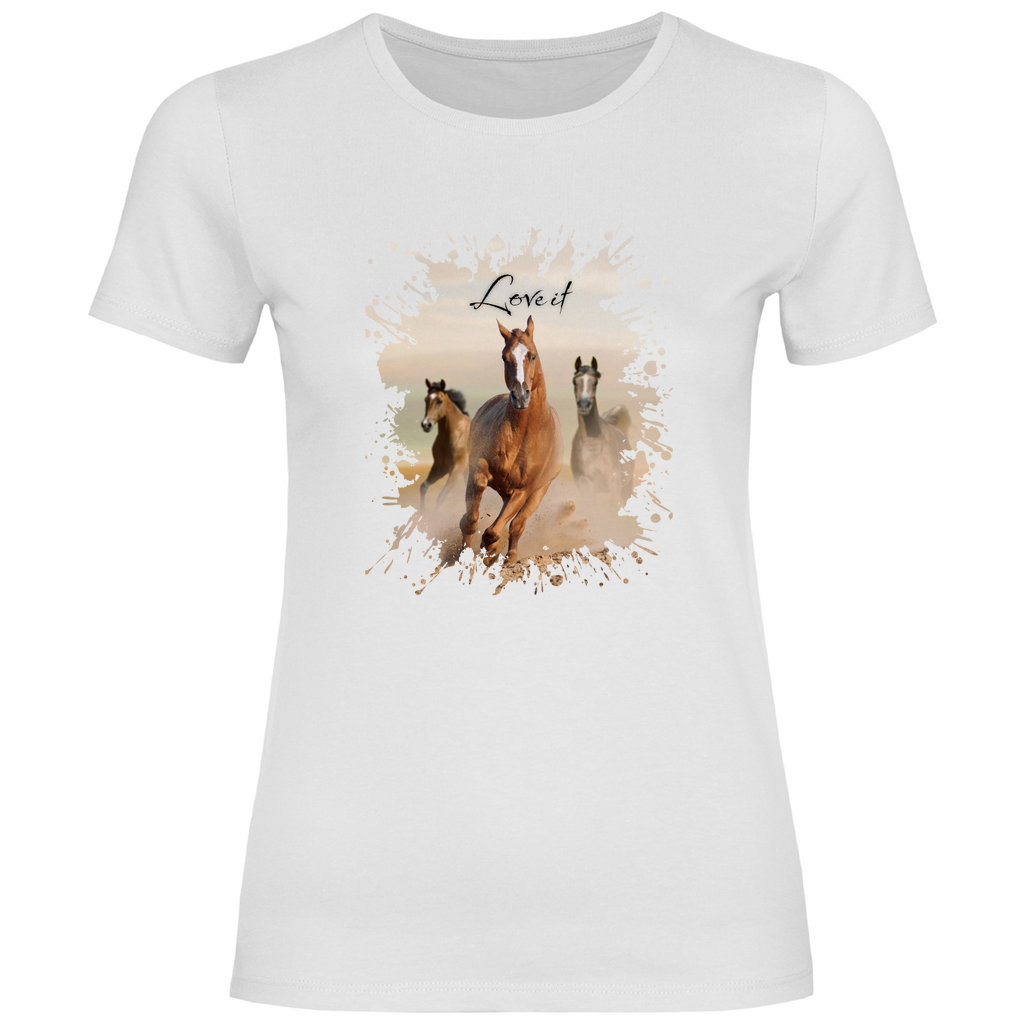 Pferdepower - T-Shirt für Damen