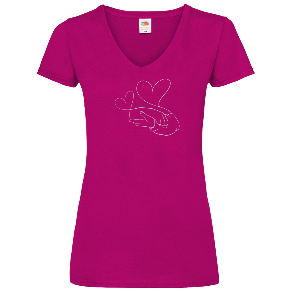 Pakt Der Liebe - V-Shirt für Damen