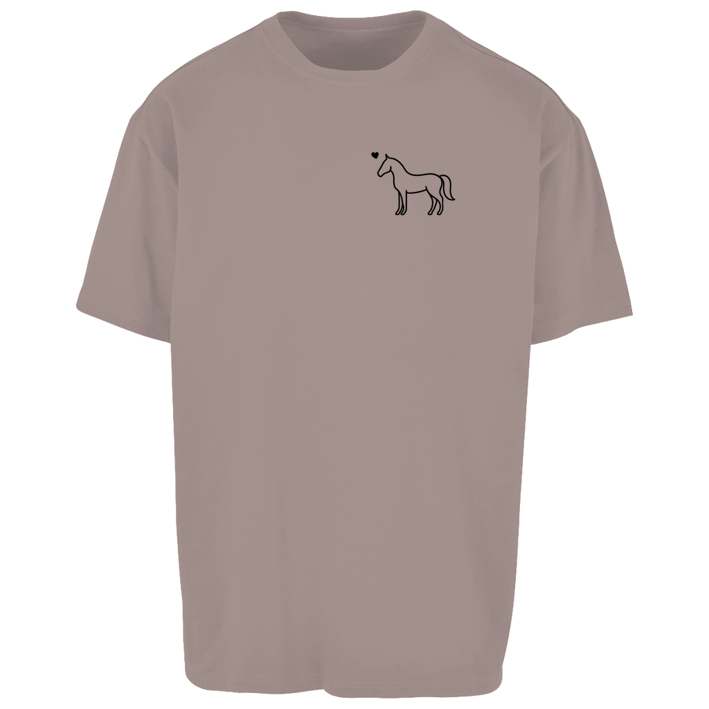 Eleganz mit Herz - Oversize T-Shirt-Unisex