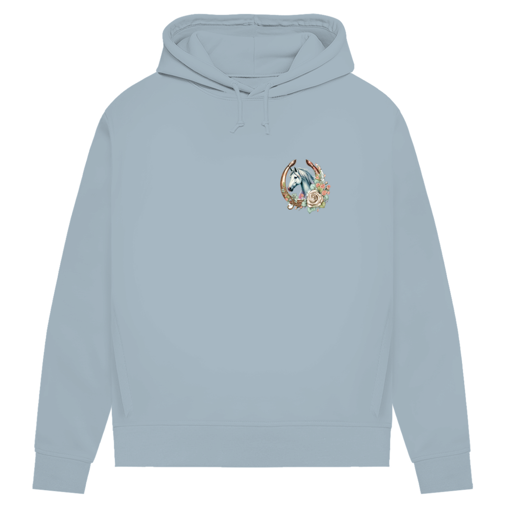 Leidenschaft für Pferde - Bio-Hoodie für Damen