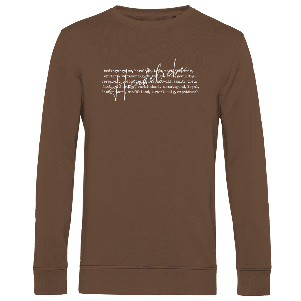 Hunde Liebe ist... - Bio-Sweatshirt für Herren