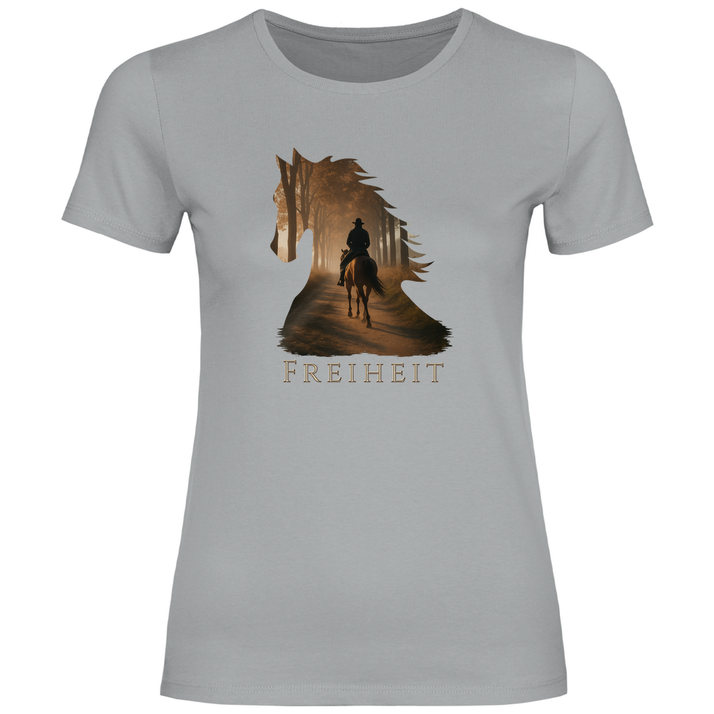 Freiheit - T-Shirt für Damen