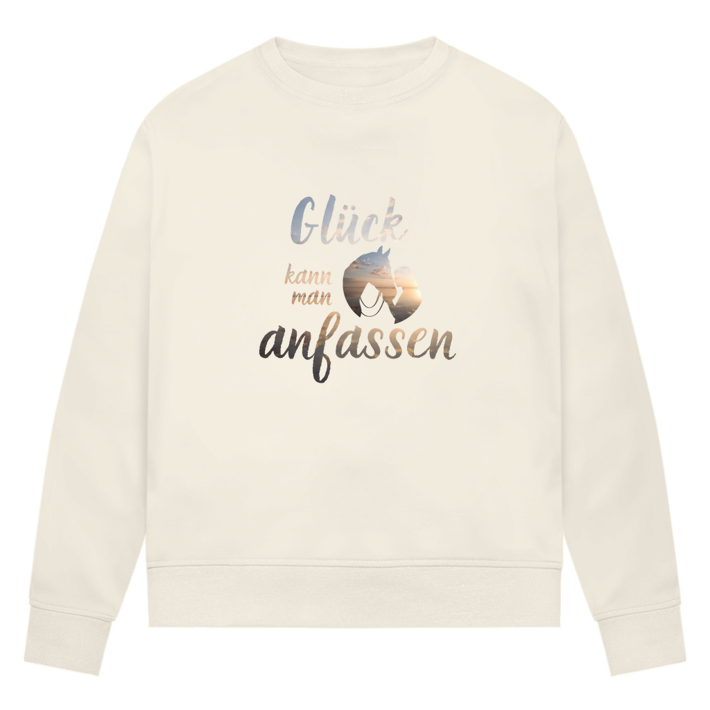 Glück - Bio-Sweatshirt für Damen