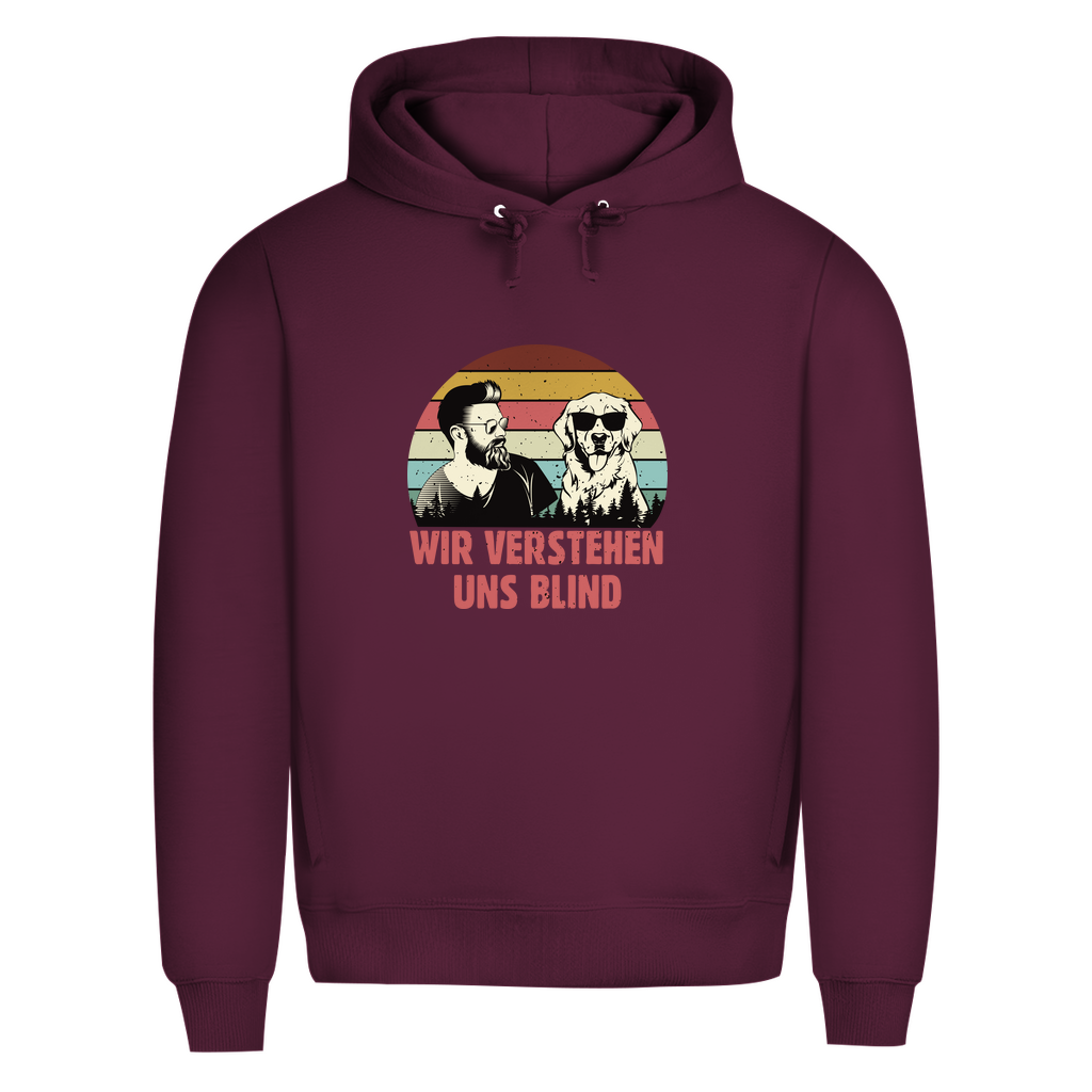 Wir Verstehen Uns Blind - Bio-Hoodie für Herren