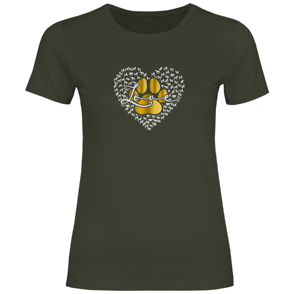 Love Dog - T-Shirt für Damen