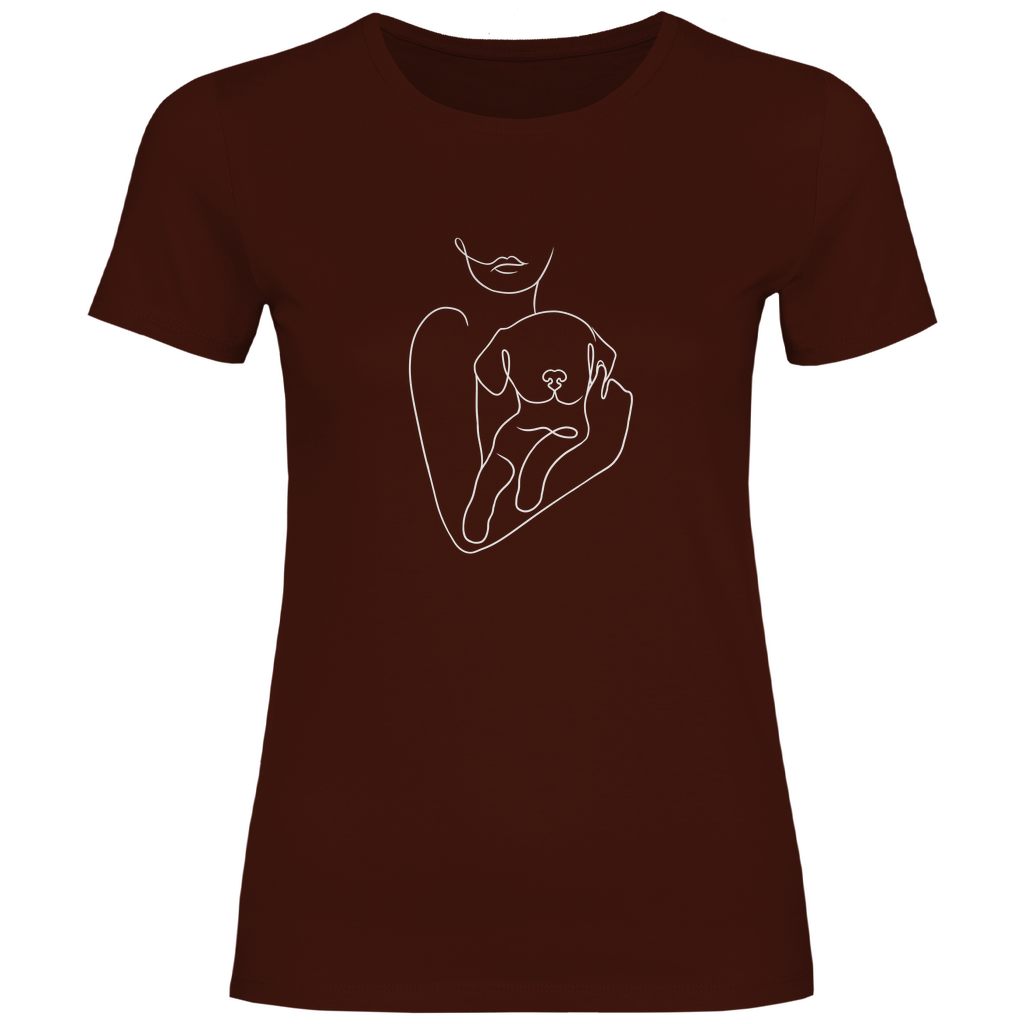 Welpenliebe - T-Shirt für Damen